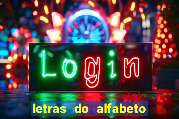 letras do alfabeto personalizadas para imprimir